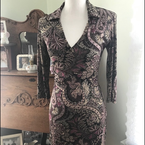 💋Vintage VS-Moda Intl. Bodycon Dress SZ SM - Picture 1 of 6